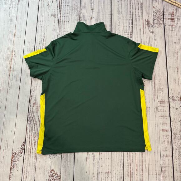 Nike Oregon Ducks Dri-FIT Polo Men’s XXL Green NCAA Performance Shirt - Picture 2 of 7